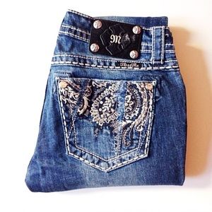 MISS ME bootcut jeans
